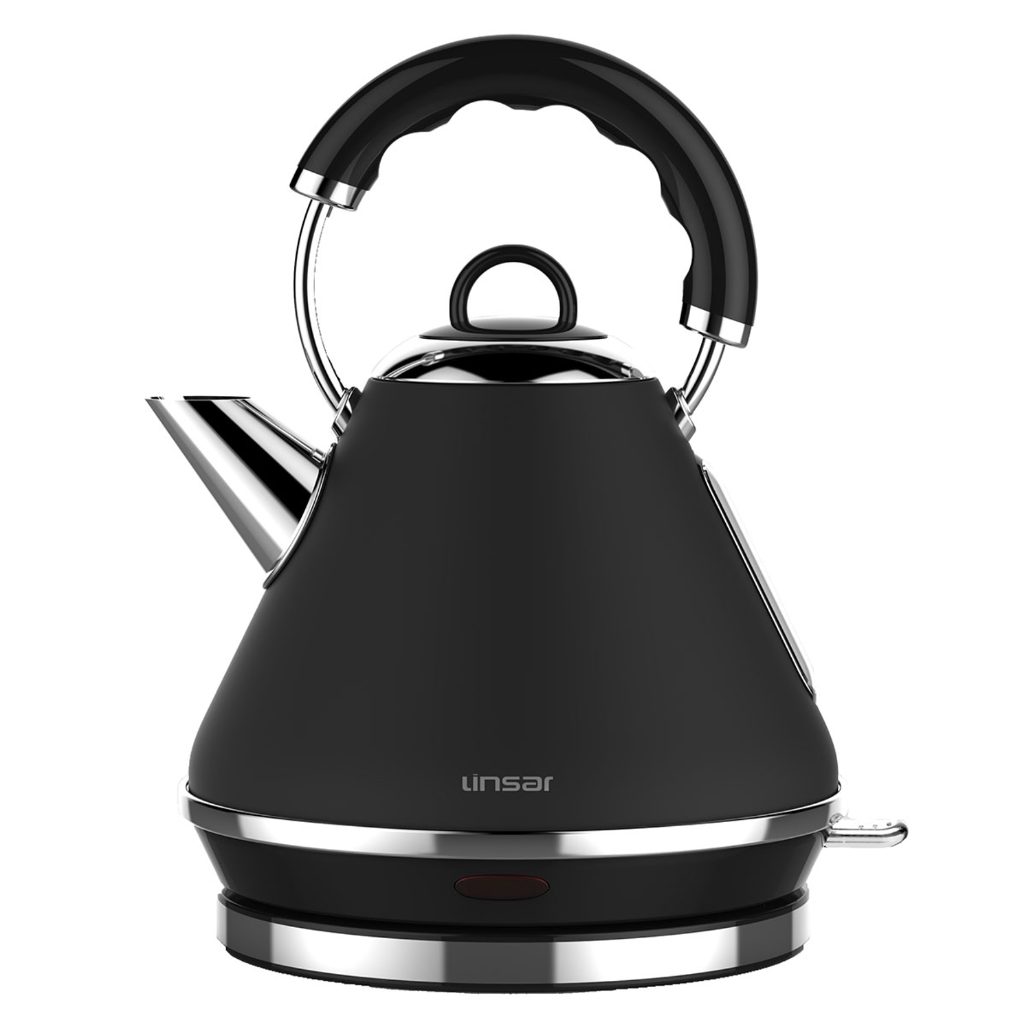 Linsar 1.7 Litre Pyramid Kettle - Black thumbnail image