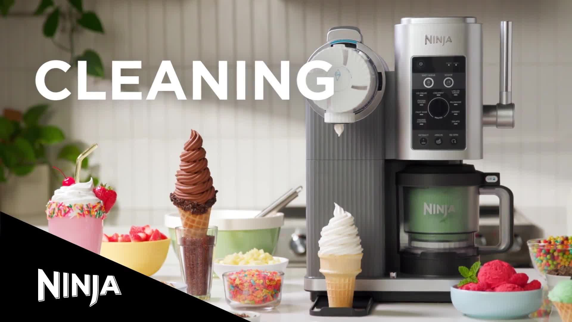 Ninja NC701UK Swirl by CREAMi 13-in-1 Soft Serve & Ice Cream Maker - Platinum Silver thumbnail image