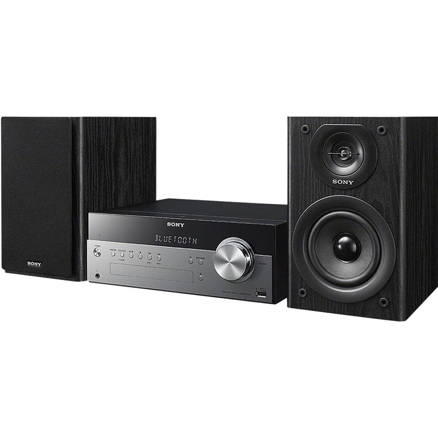 Sony Home Audio System Bluetooth CD AM/ FM Tuner 50w output power 2 way Base Reflex thumbnail image