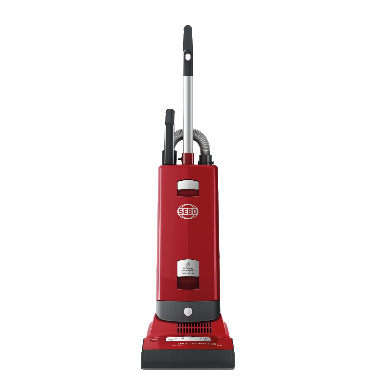 Sebo 91503GB X7 Bagged Upright Vacuum Cleaner - Red thumbnail image