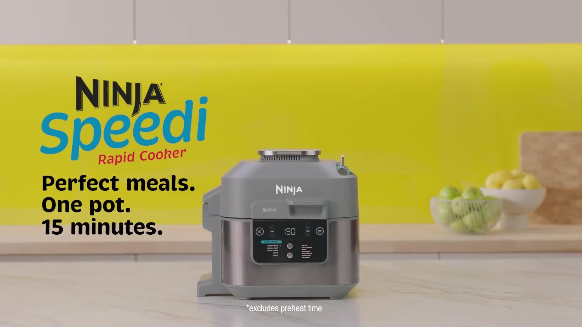 Ninja ON400UK Speedi 10-in-1 Rapid Cooker & Air Fryer - Grey thumbnail image