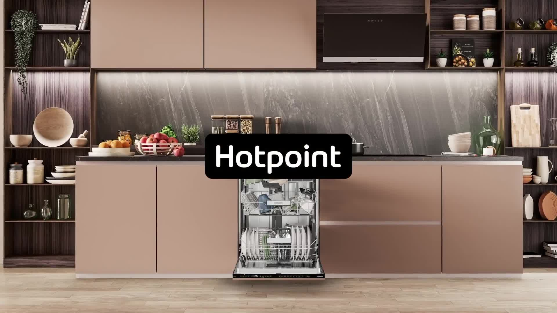 Hotpoint H8IHP42LUK Built In Dishwasher - 14 Place Settings thumbnail image