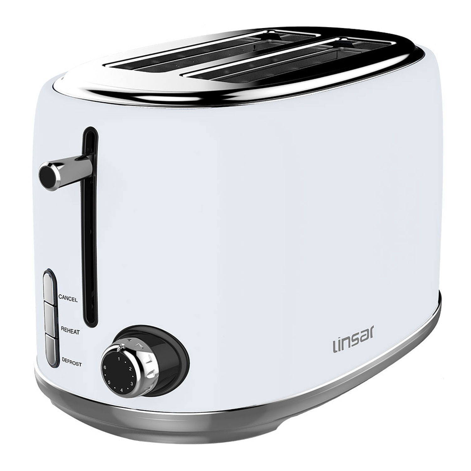 Linsar 2 Slice Toaster - White thumbnail image