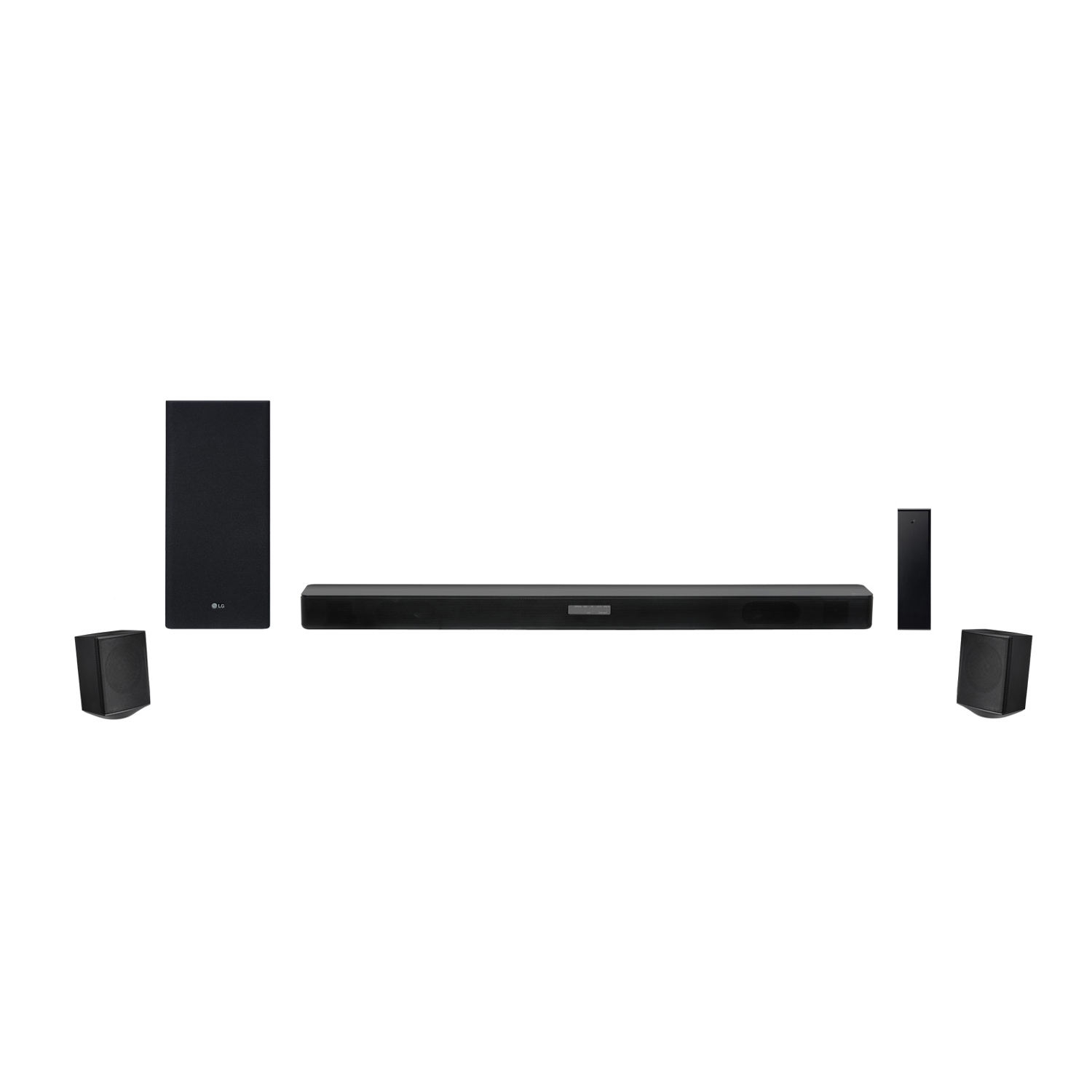 LG 4.1 Soundbar- 480w - DTSVirtual X Hi Res Audio - Bluetooth - Wireless thumbnail image