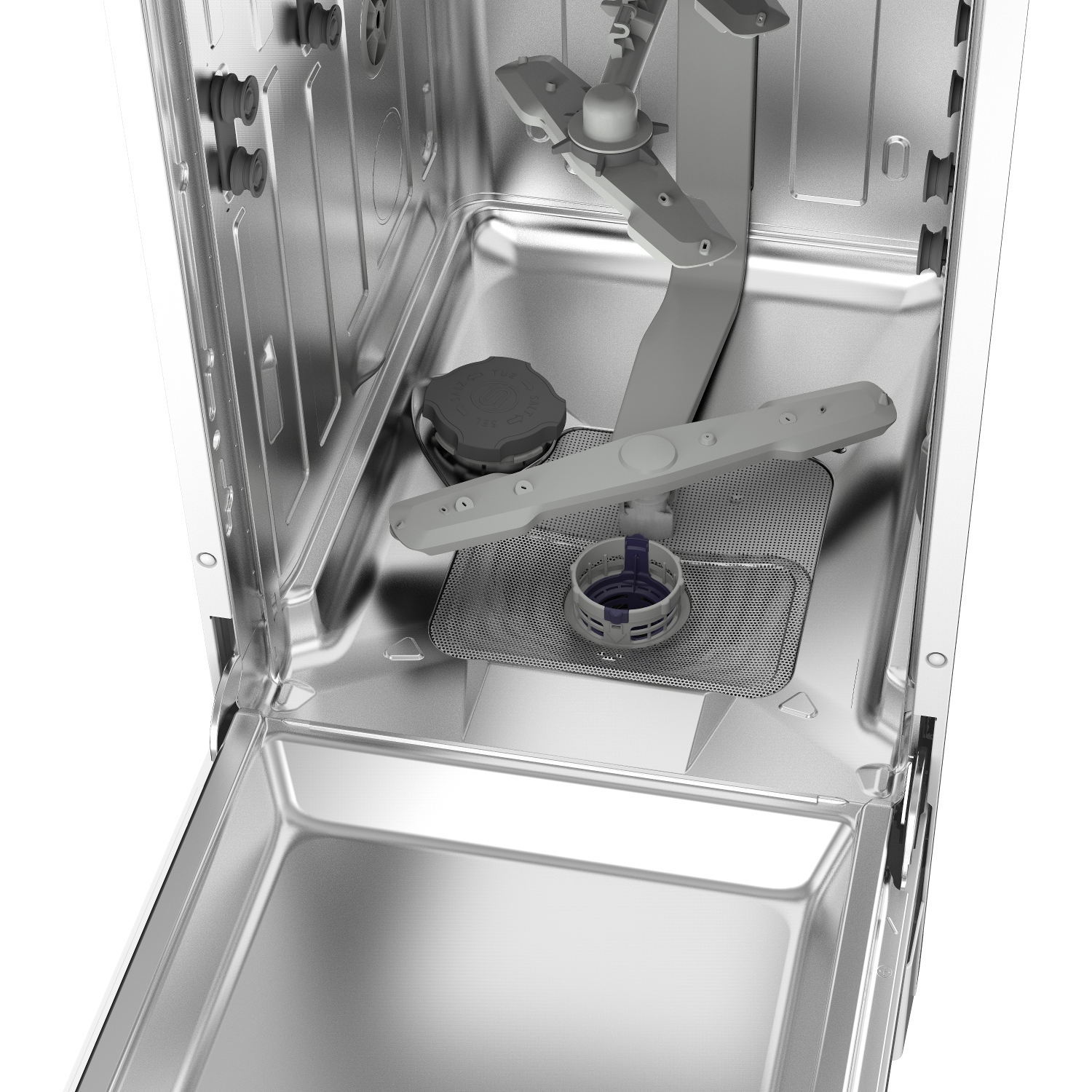 Beko Slimline Dishwasher - White - A+ Rated thumbnail image
