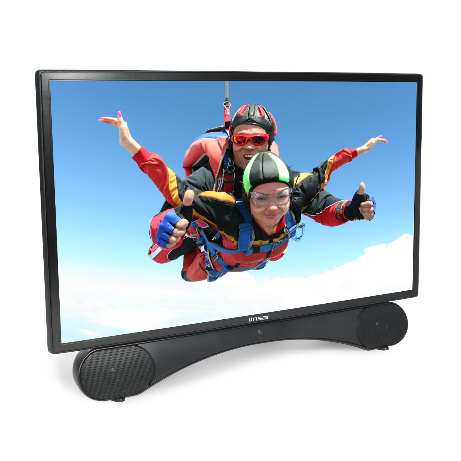 Linsar 24" Full HD LED TV + Built In DVD - A Rated thumbnail image