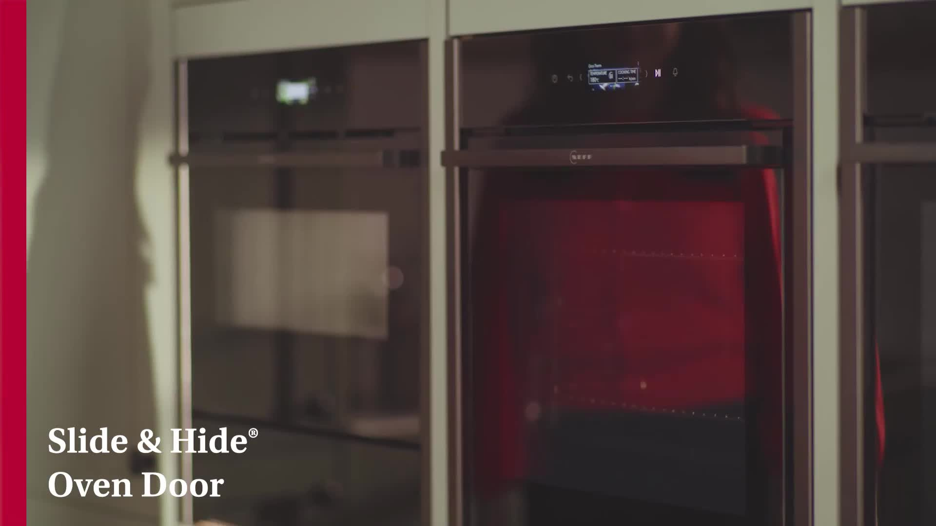 Neff B54CR31G0B Slide & Hide 59.6cm Built In Electric Single Oven - Graphite Grey thumbnail image