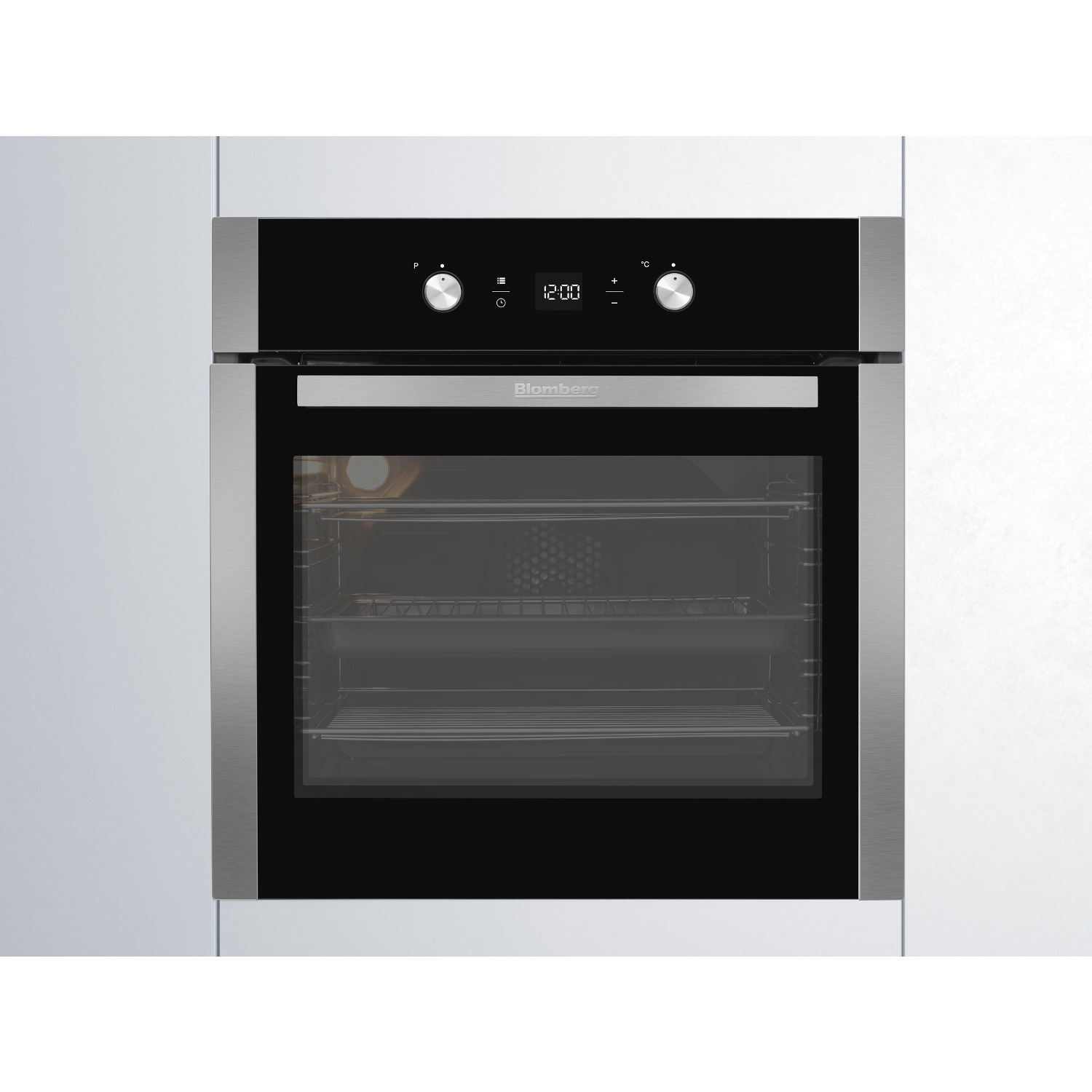 Blomberg OEN9302X 59.4cm Built In Electric Single Oven - Stainless Steel thumbnail image
