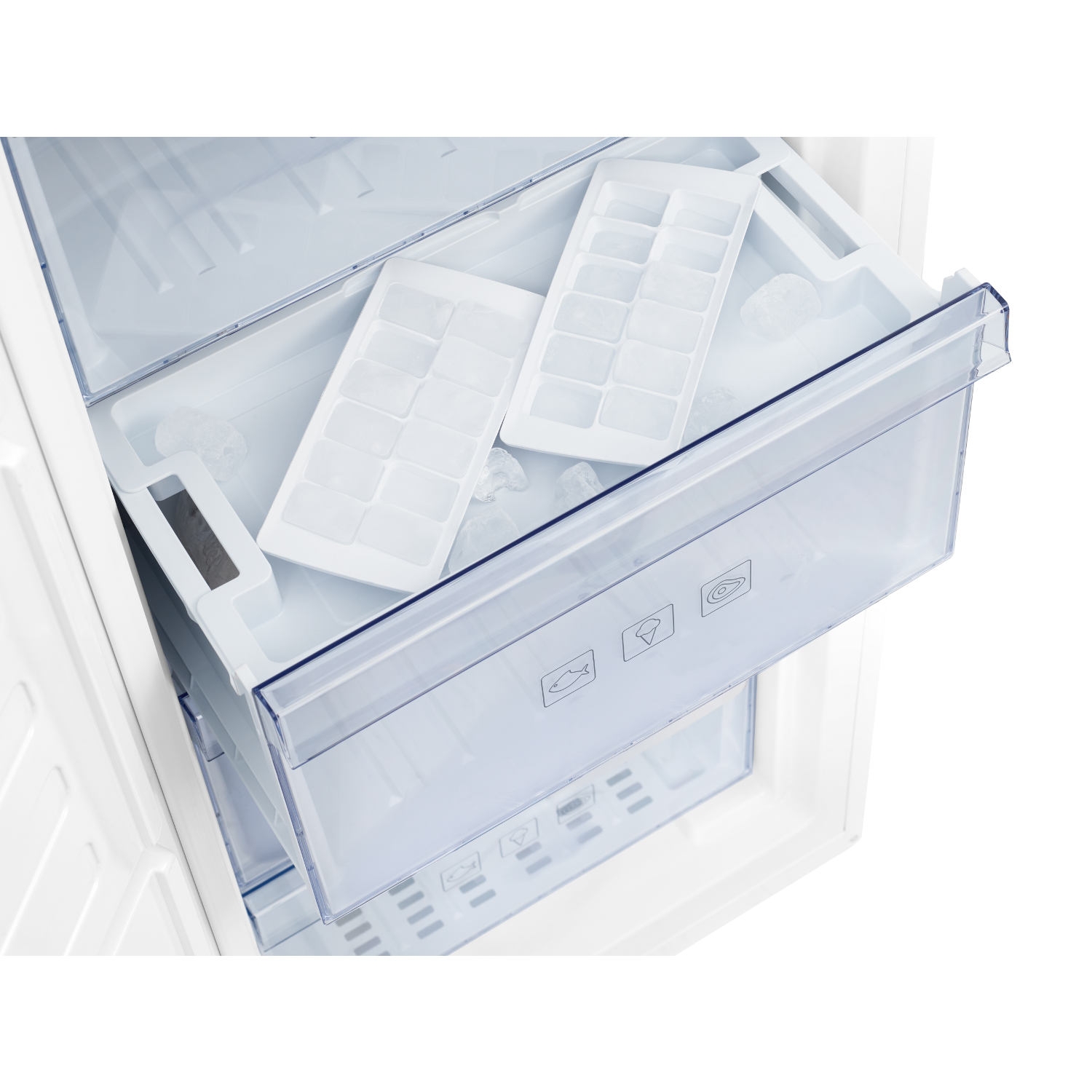 Beko FCFM1545W 55cm Frost Free Tall Freezer - White thumbnail image