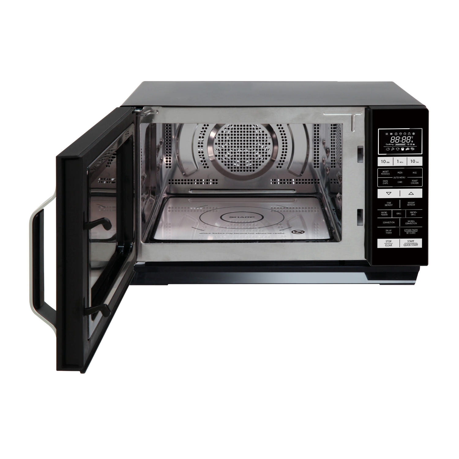 Sharp 25 Litre Combination Microwave - Black thumbnail image