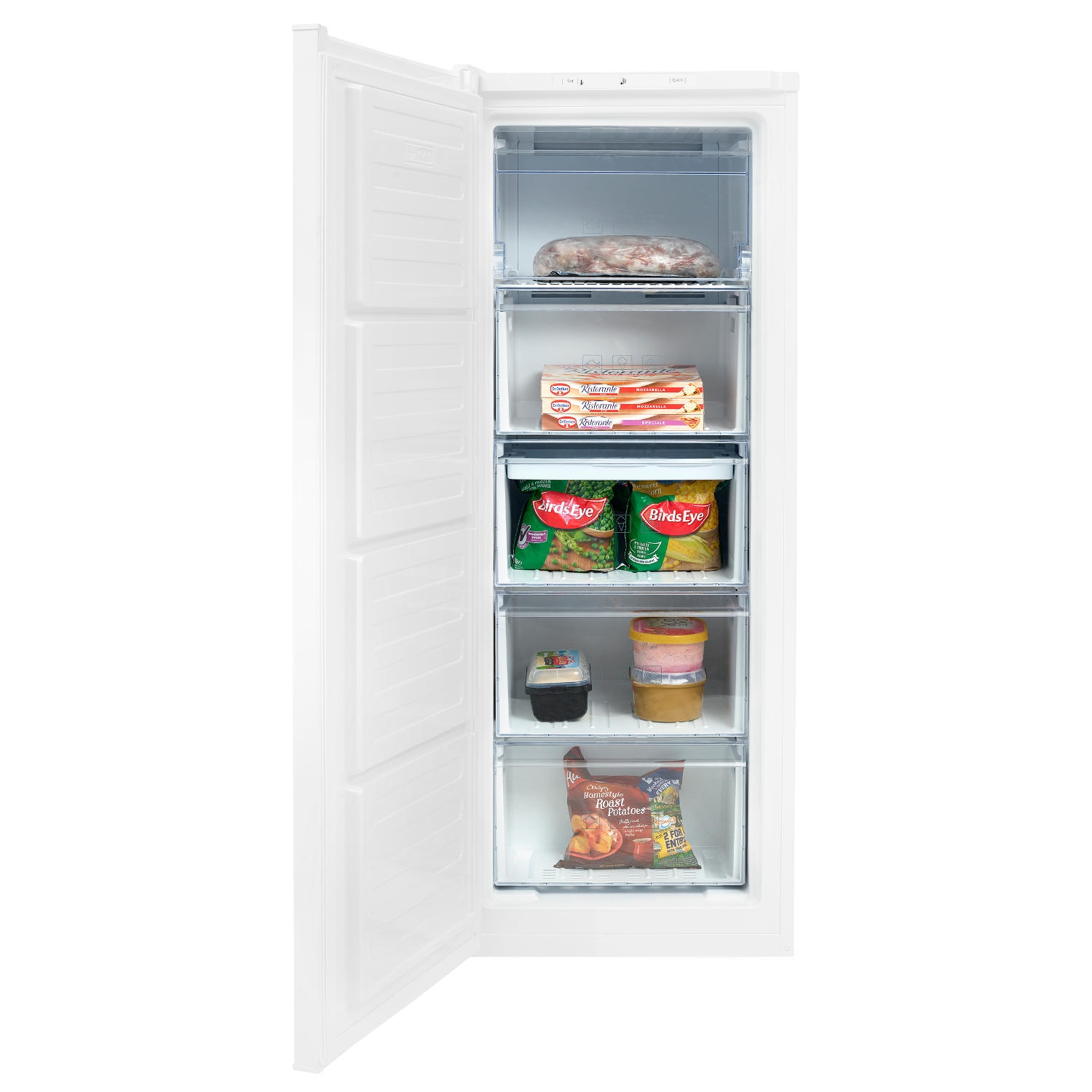 Beko FCFM1545W 55cm Frost Free Tall Freezer - White thumbnail image