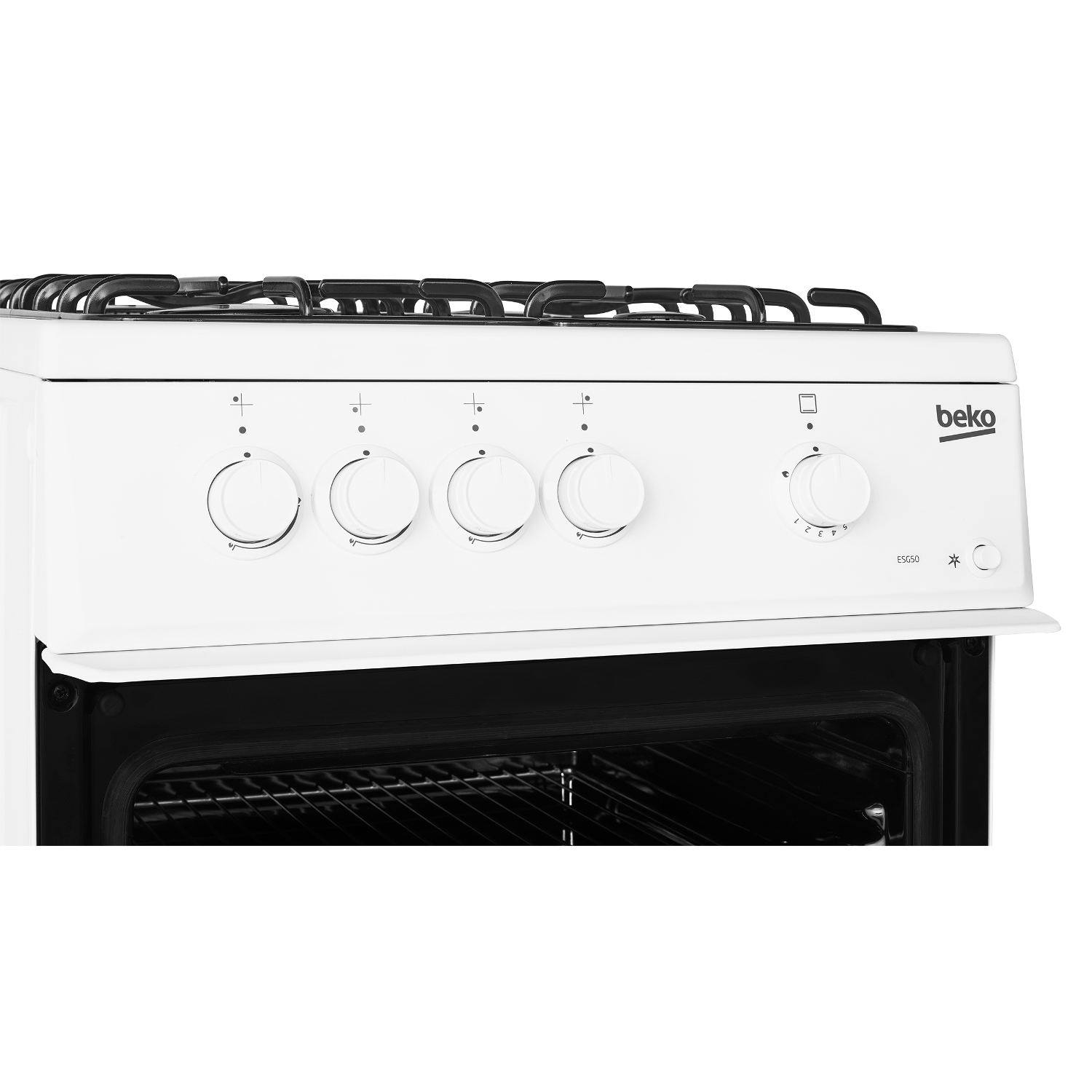 Beko ESG50W 50cm Gas Single Oven - White thumbnail image