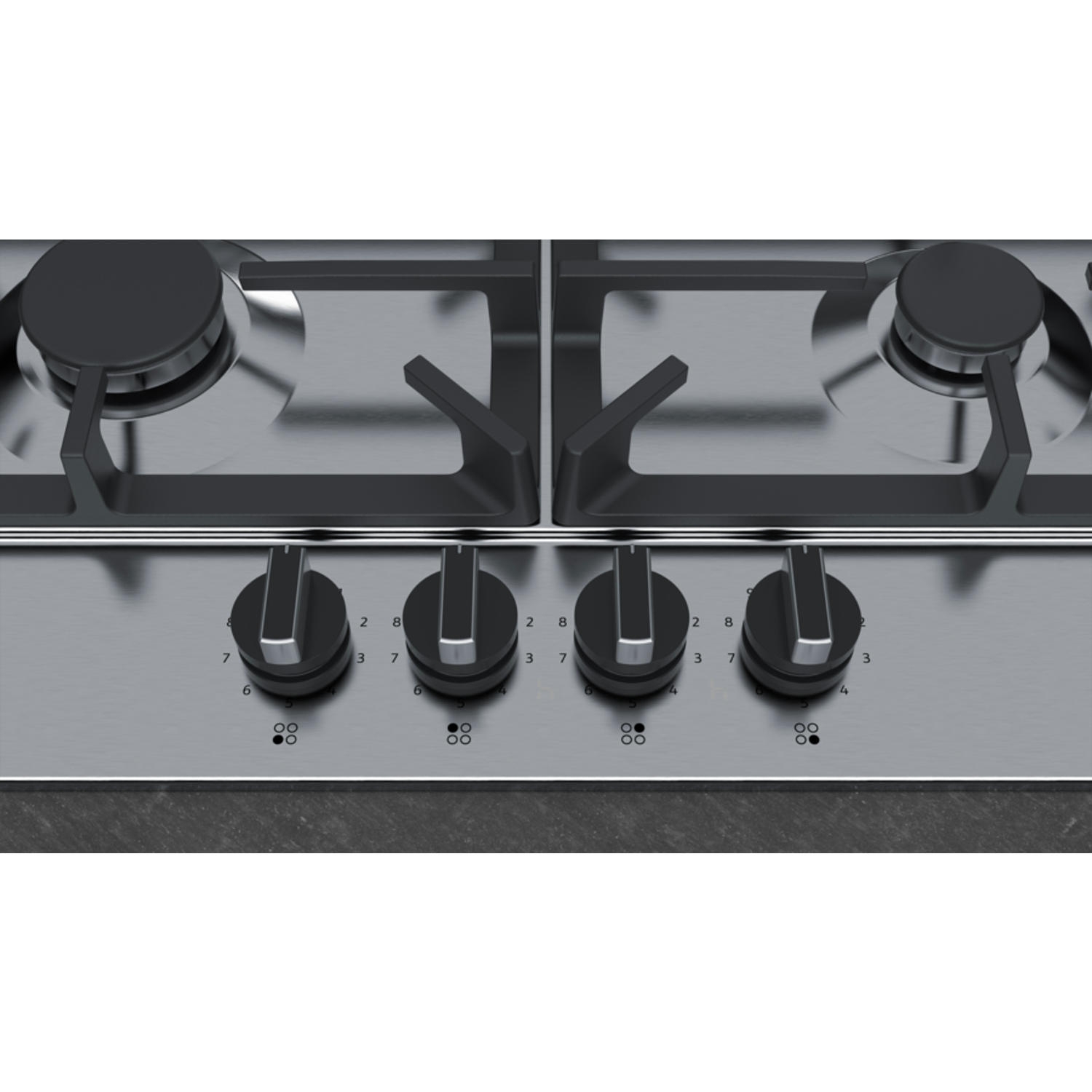 NEFF T26DS49N0 58cm Gas Hob - Stainless Steel thumbnail image