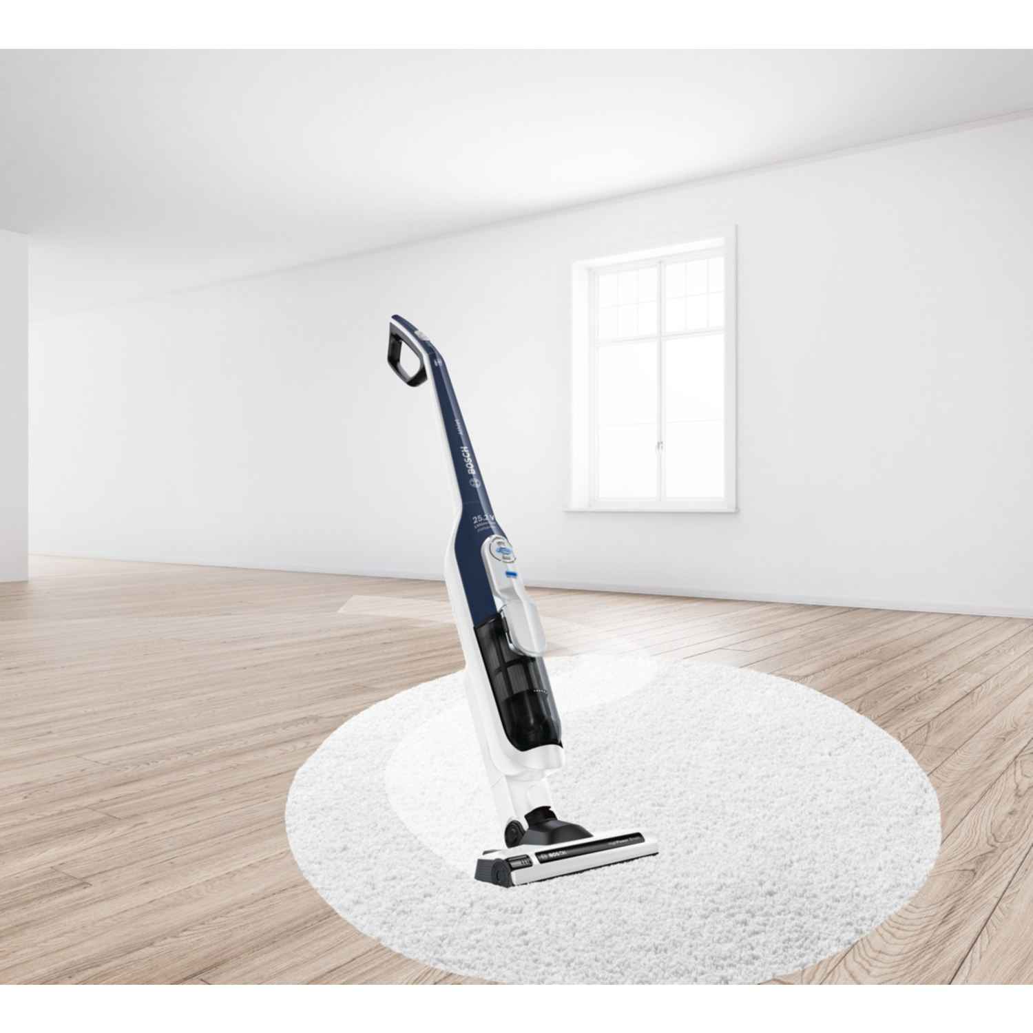 Bosch BCH6HYGGB Athlet ProHygienic Cordless Vacuum Cleaner - White - 60 Minute Run Time thumbnail image