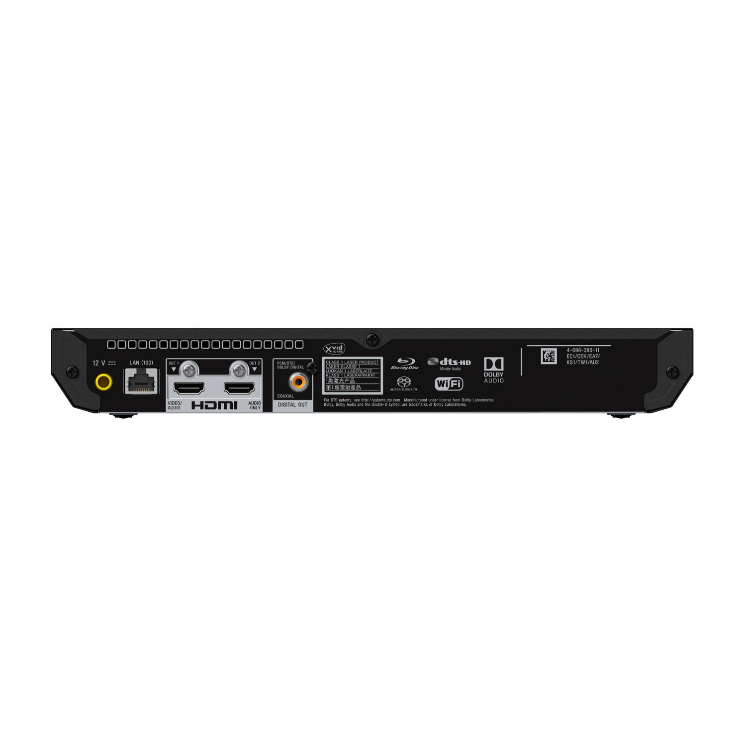 Sony UBPX700BCEK 4K UHD HDR Upscaling Blu-ray Player thumbnail image