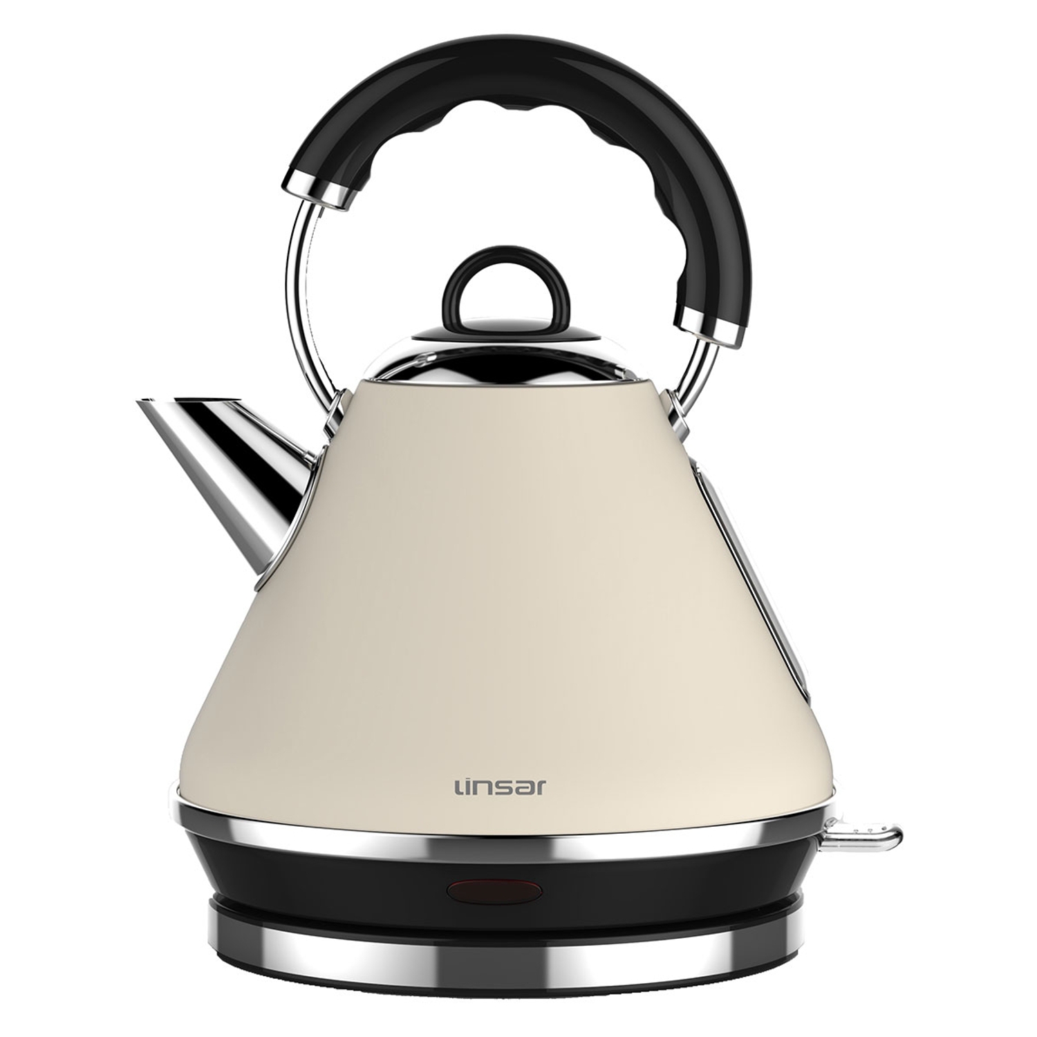 Linsar 1.7 Litre Pyramid Kettle - Cream thumbnail image