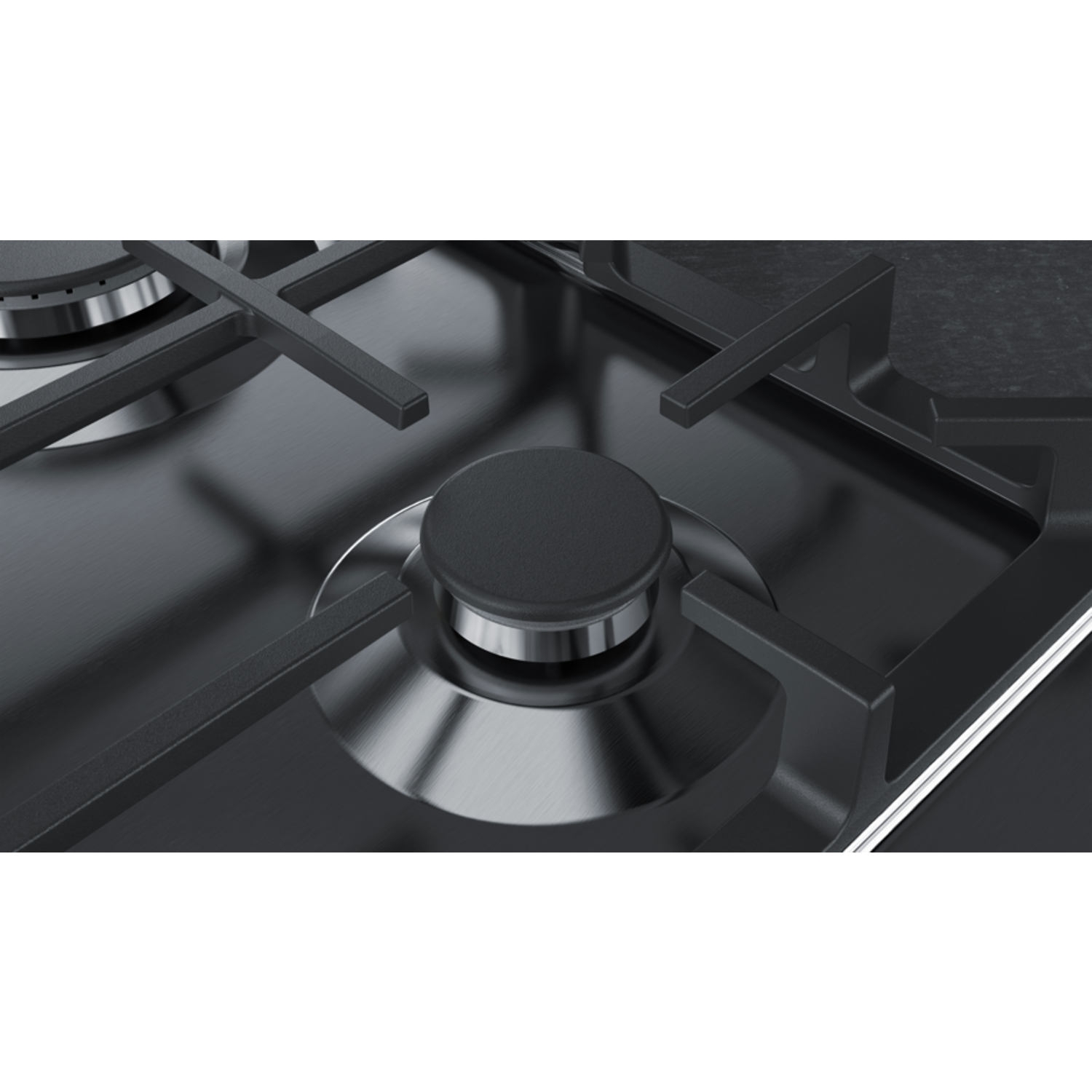 NEFF T26DS49N0 58cm Gas Hob - Stainless Steel thumbnail image