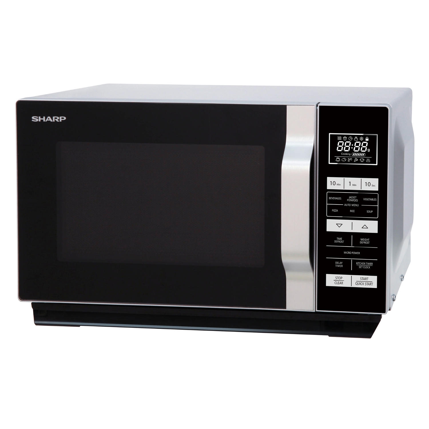 Sharp 23 Litre Solo Microwave - Silver thumbnail image