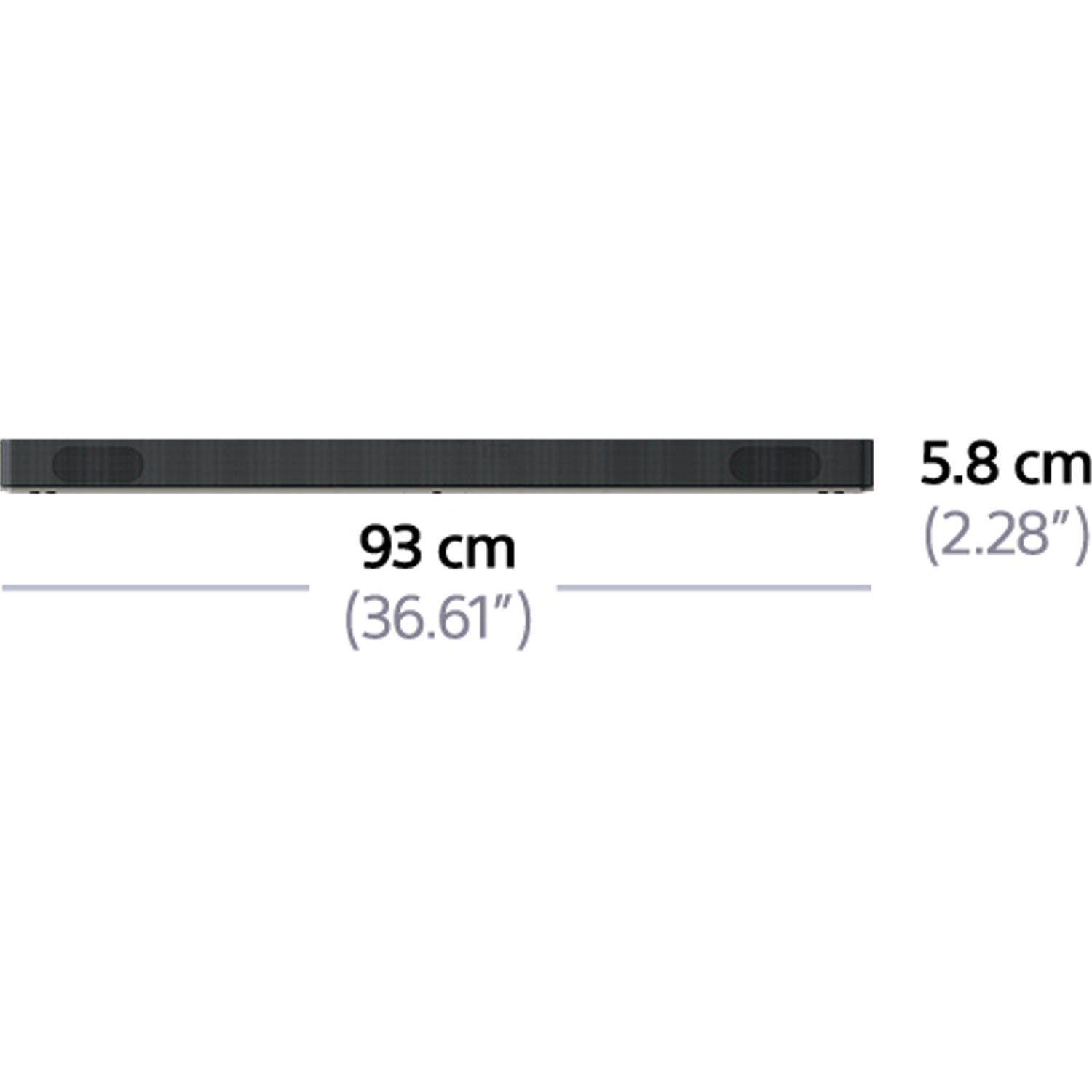 Sony 2.1 Channel Flat Soundbar 300w Dolby Atmos - Bluetooth - Wireless Subwoofer thumbnail image