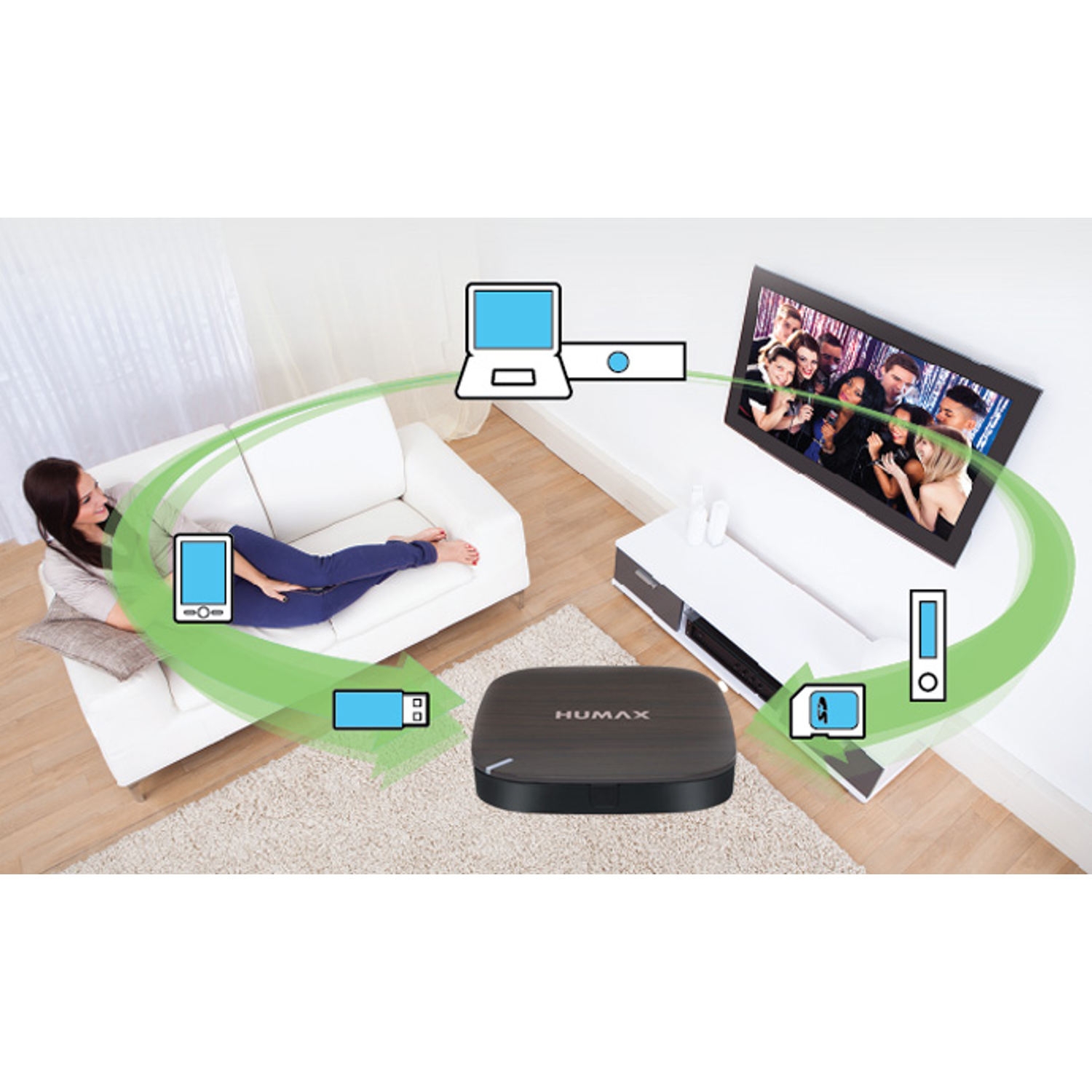 Humax H3 Espresso Media Player thumbnail image