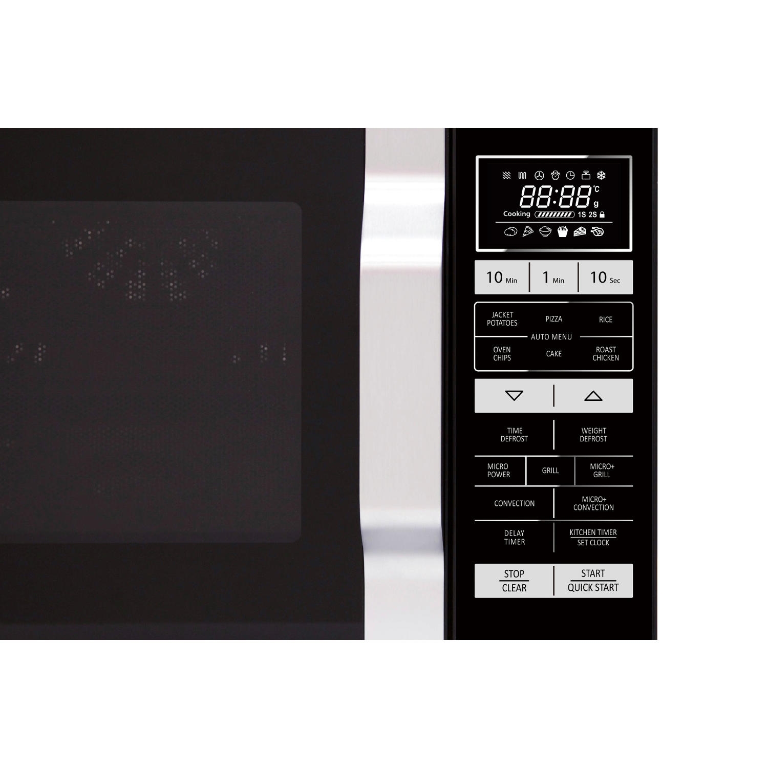 Sharp 25 Litre Combination Microwave - Black thumbnail image
