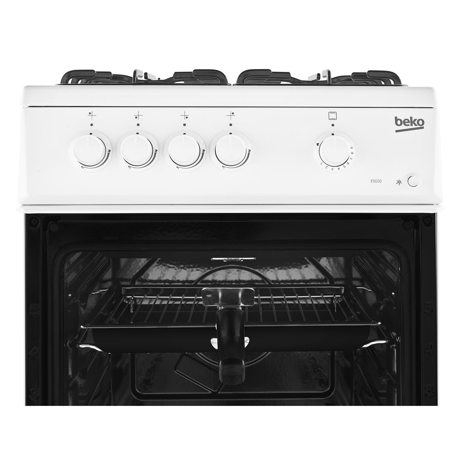Beko ESG50W 50cm Gas Single Oven - White thumbnail image
