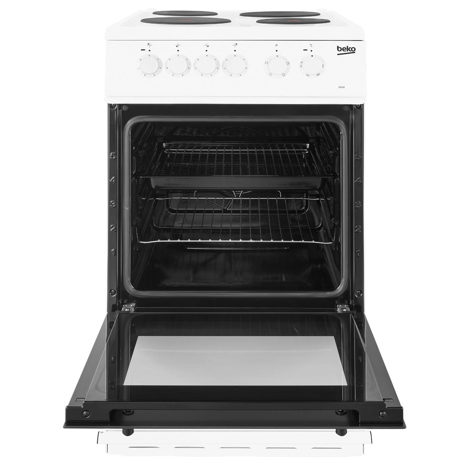 Beko ESP50W 50cm Electric Single Oven - White thumbnail image