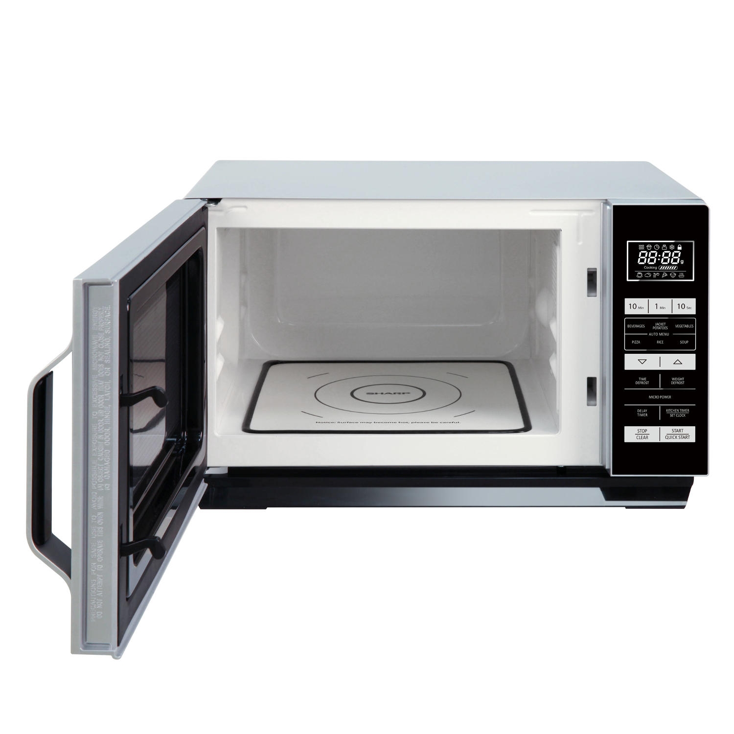 Sharp 23 Litre Solo Microwave - Silver thumbnail image
