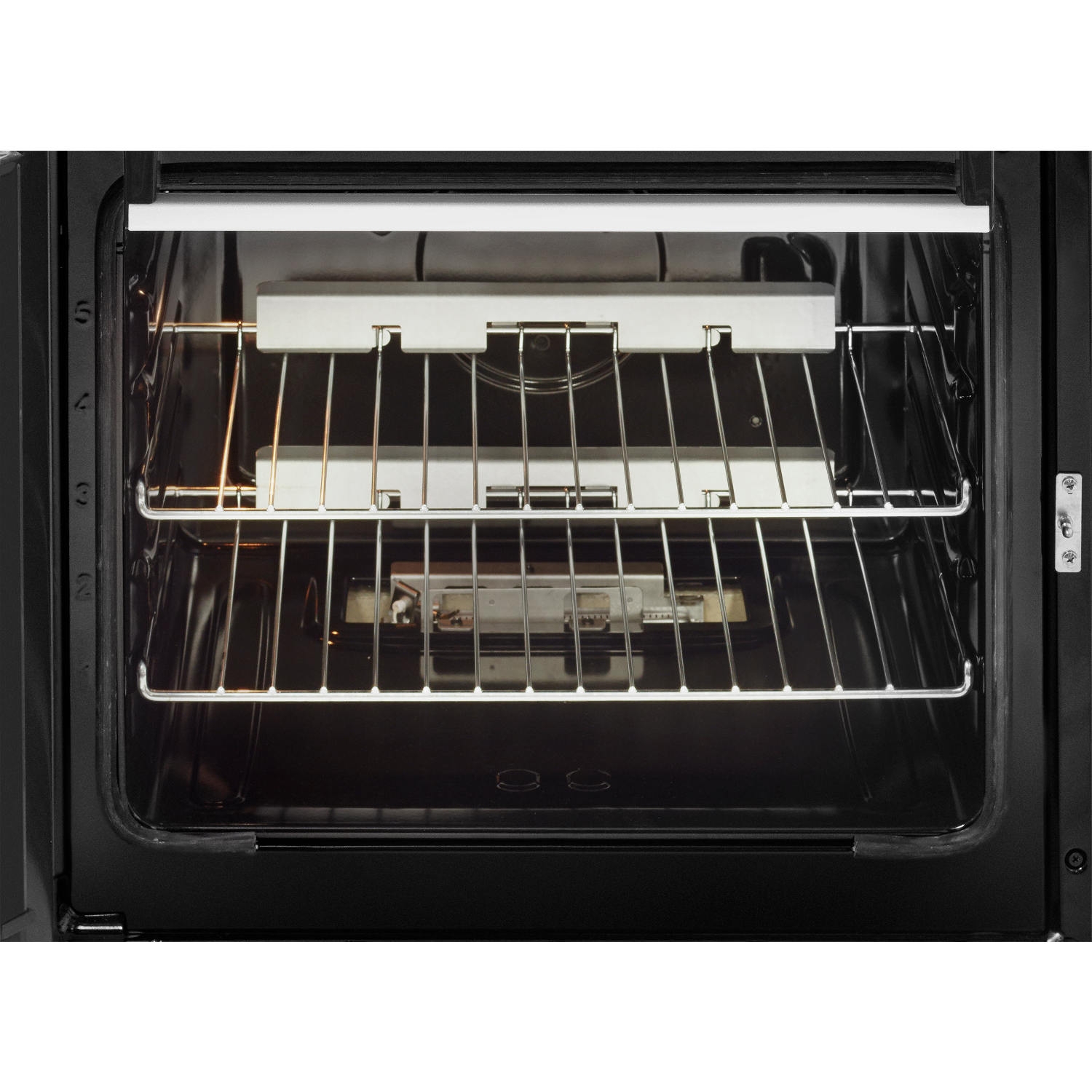 Beko EDG6L33W 60cm Gas Double Oven with Glass Lid - White thumbnail image