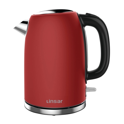 Linsar 1.7 Litre Jug Kettle Red Linsar 1.7 Litre Pyramid Kettle Black