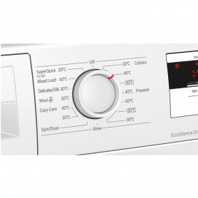 Bosch 7kg 1400 Spin Washing Machine - White - A+++ Rated - 3
