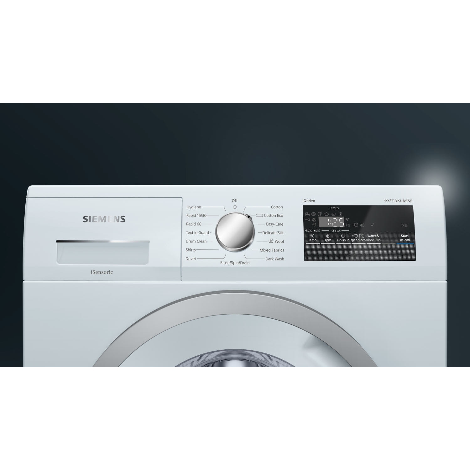 Siemens extraKlasse iQ300 7kg 1400 Spin Washing Machine - White - A+++-10% - 2