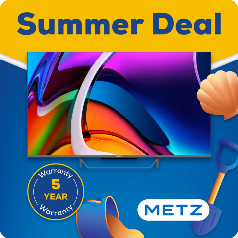Metz 43MQE7600ZUK 43" 4K Ultra HD QLED Smart TV