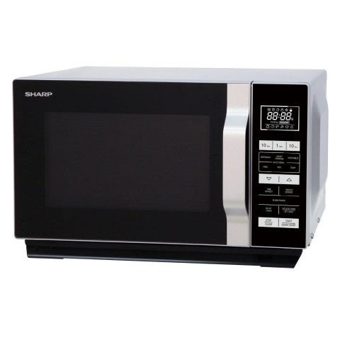 Sharp 23 Litre Solo Microwave - Silver