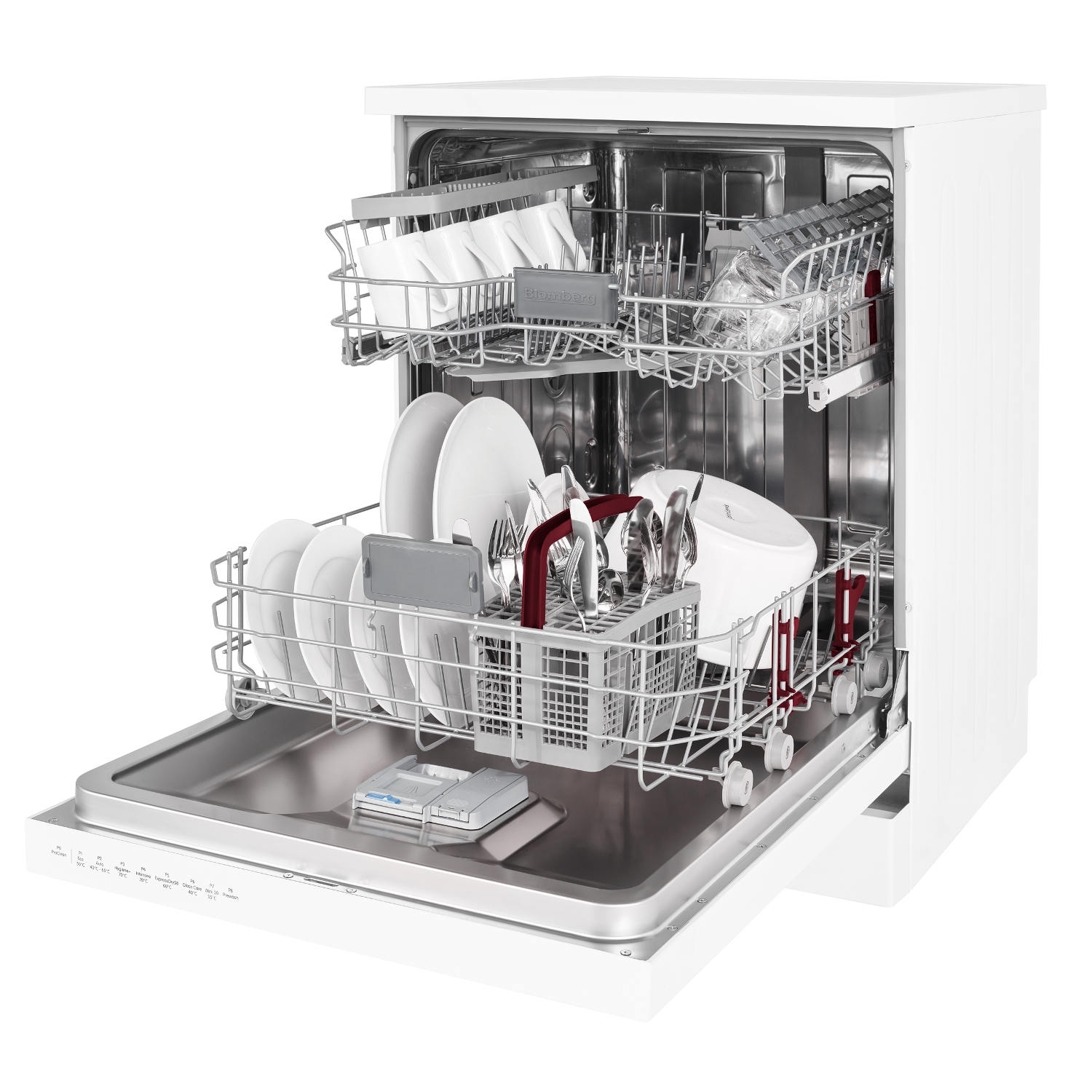 Blomberg LDF42240W Full Size Dishwasher - White - 14 Place Settings - 3