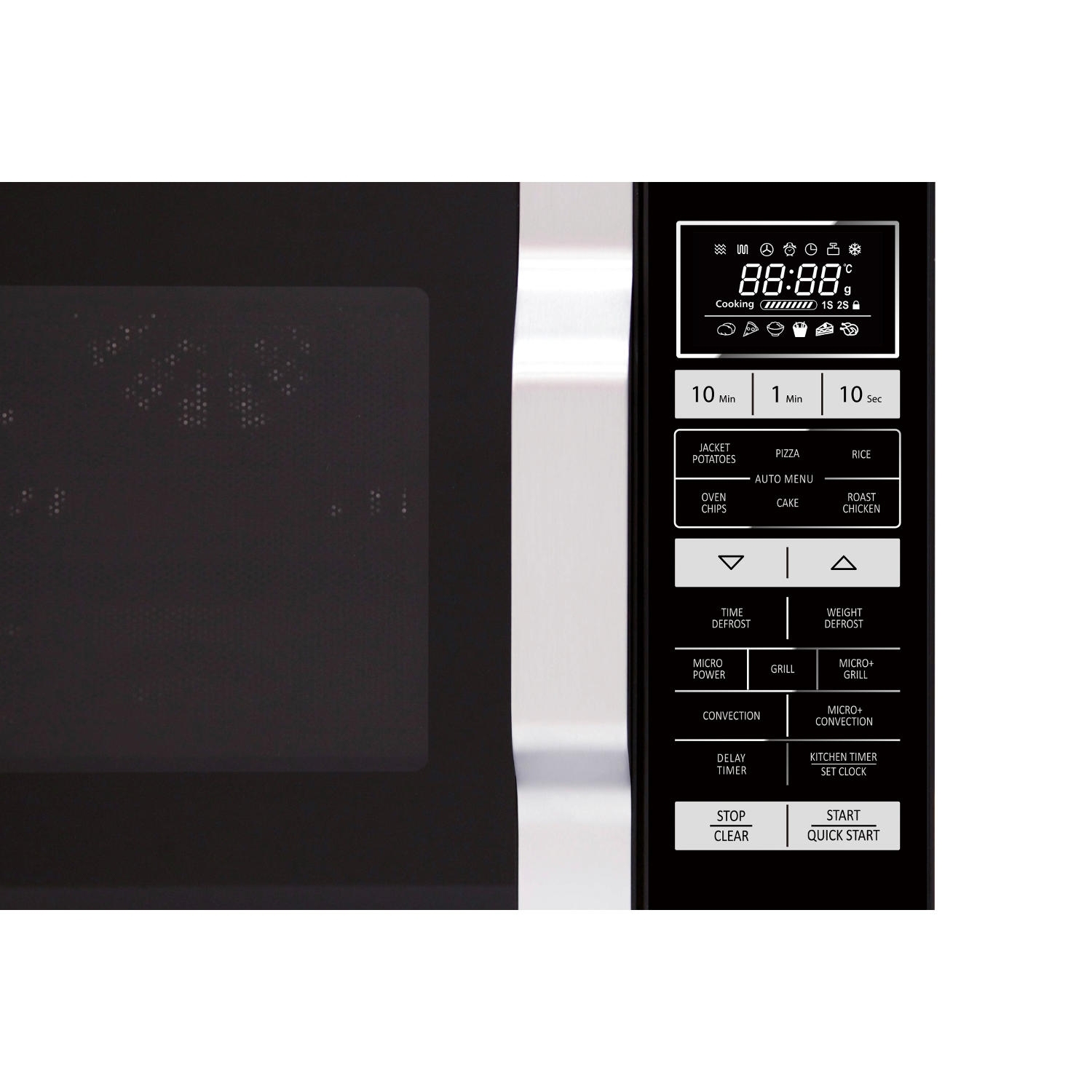 Sharp 25 Litre Combination Microwave - Black full image