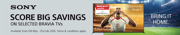 SCORE BIG SAVINGS on selected Sony TVs