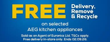 AEG Free Delivery, Remove & Recycle