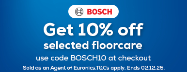Bosch 10% off selected floorcare