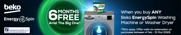 Beko EnergySpin Gift with Purchase