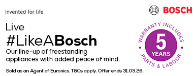Bosch 5 Year Warranty promotion