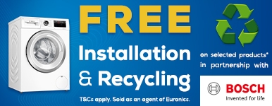Bosch FREE Installation & Recycling