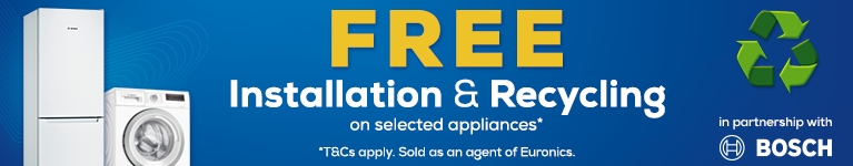 Bosch Free Installation & Recycling Promotion