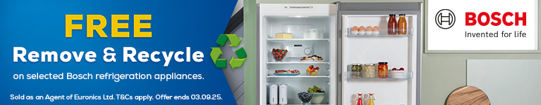 Bosch Free Remove & Recycle promotion