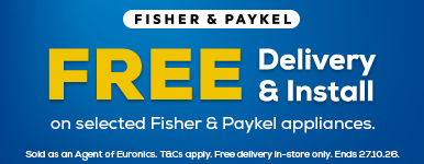 Fisher & Paykel Free Delivery & Installation