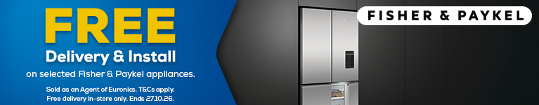 Fisher & Paykel Free Delivery & Installation