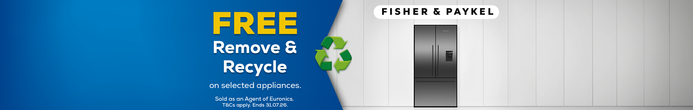 Fisher & Paykel Free Remove & Recycle 
