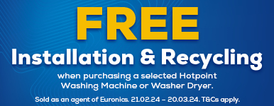 Hotpoint Free Installation & Recycling