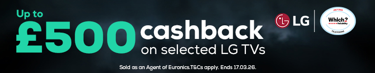 LG Cashback promotion