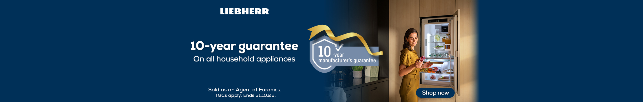 Liebherr 10-year guarantee